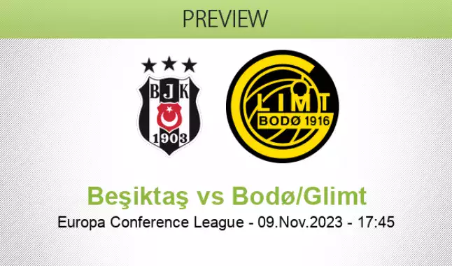 Norwegian club Bodo/Glimt beat Besiktas 3-1 in Conference League